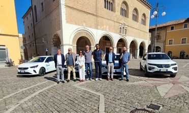 Nove auto elettriche per Aset Spa: la società dei servizi è sempre più ‘green’