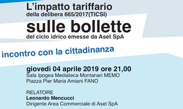 Incontro con la cittadinanza del 04 aprile 2019 