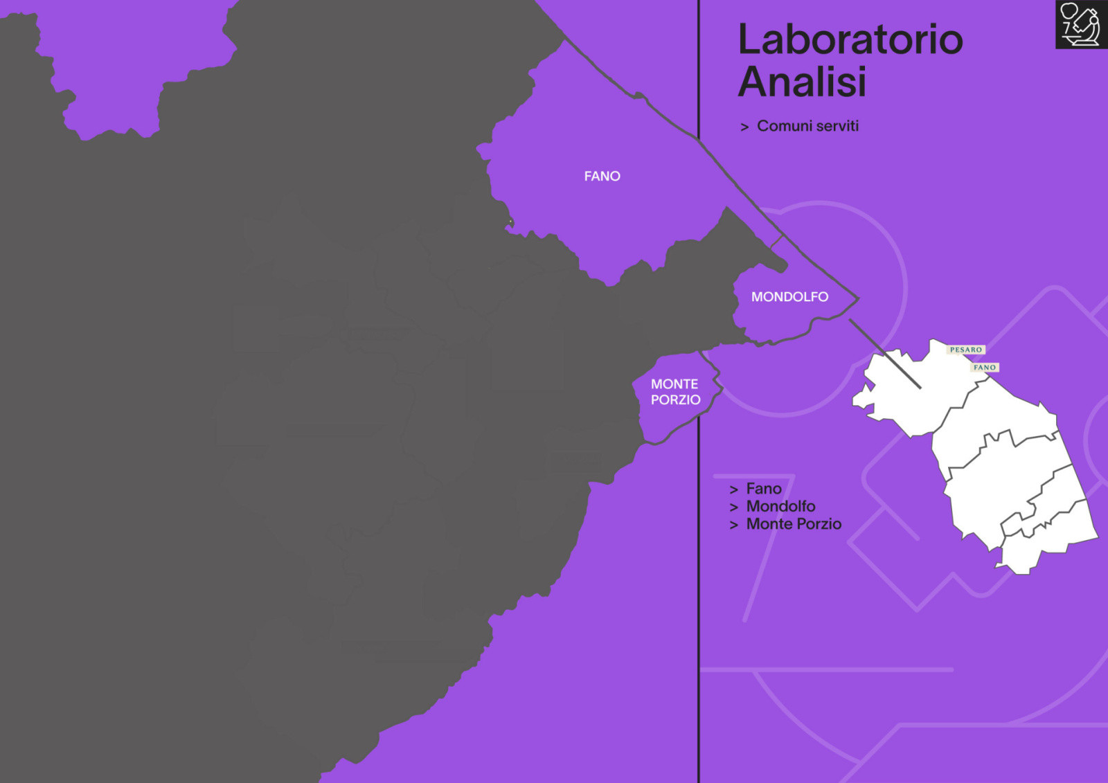 mappa laboratori analisi marche